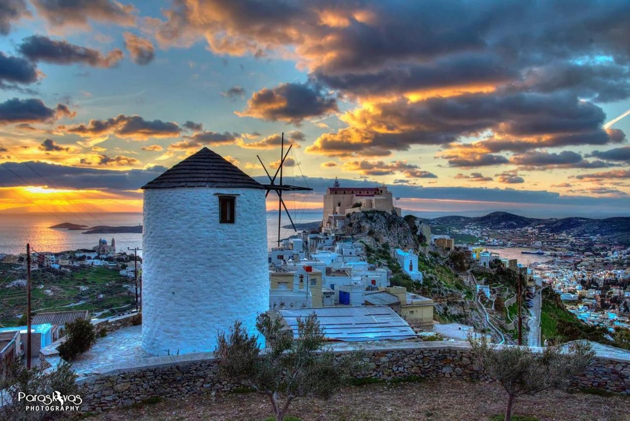 Anemomylos-Windmill Ermoupoli Exterior foto